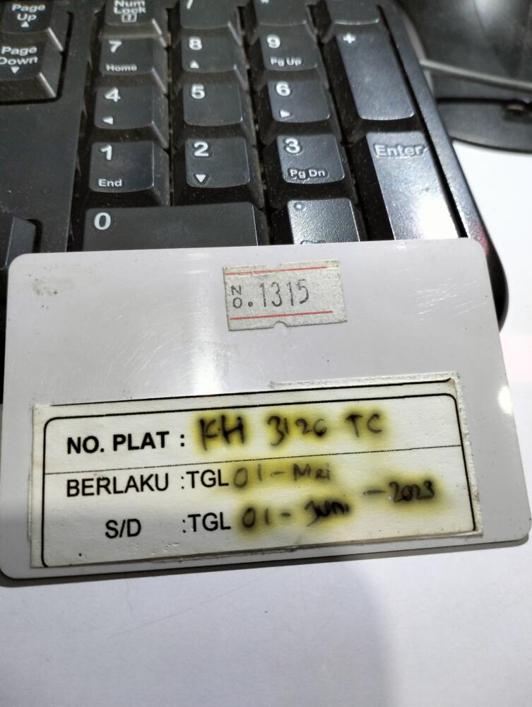 KARTU KEMBALI 1315