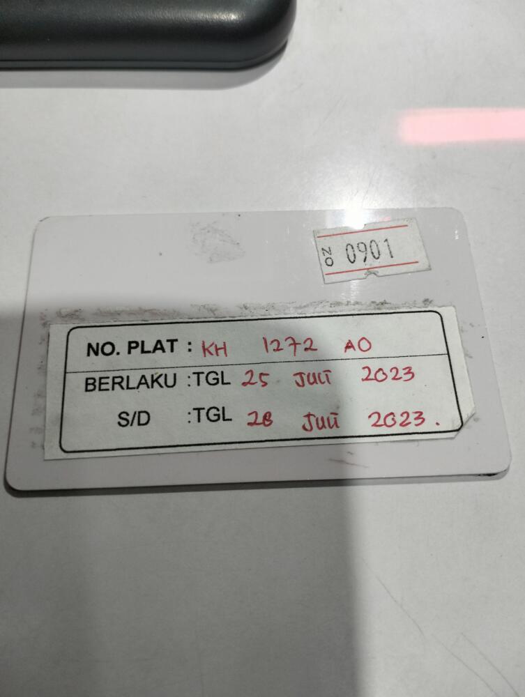 KARTU KEMBALI 901