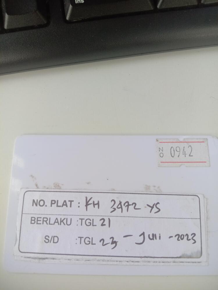 Kartu member kembali id 942