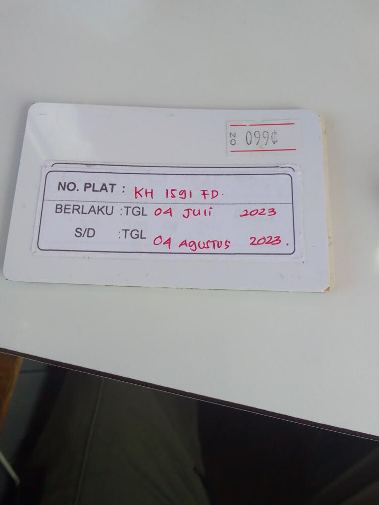 kartu kembali