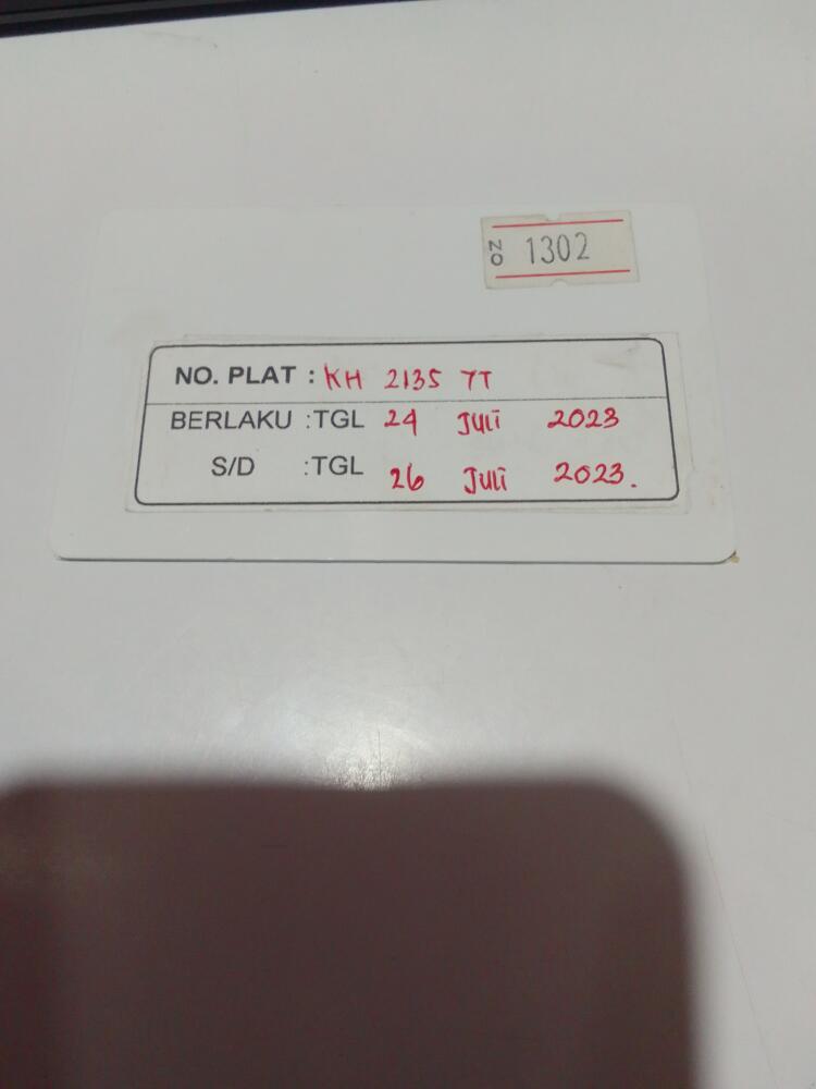 kartu kembali ID:1302