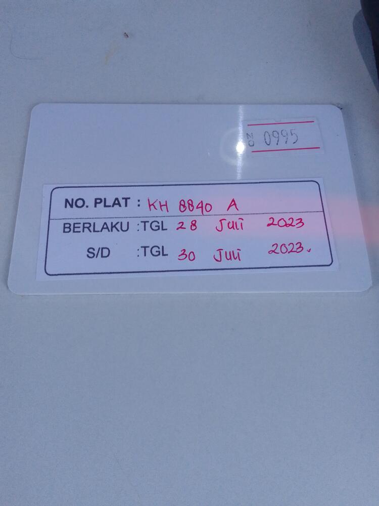 kartu kembali ID:995