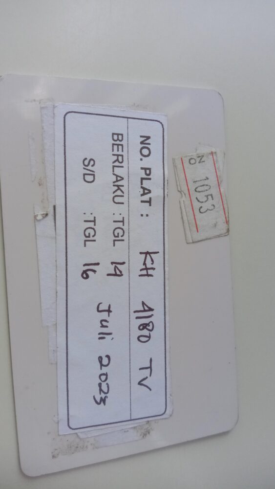 Kartu member kembali ID 1053