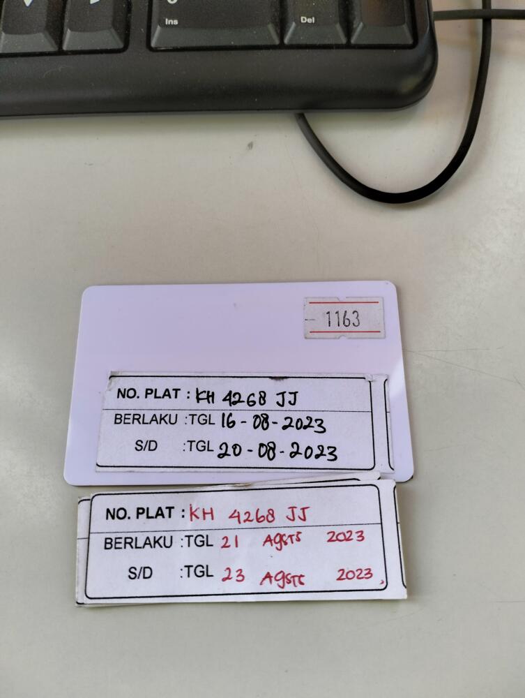 PERPANJANG MEMBER/R2 (3H) 1163