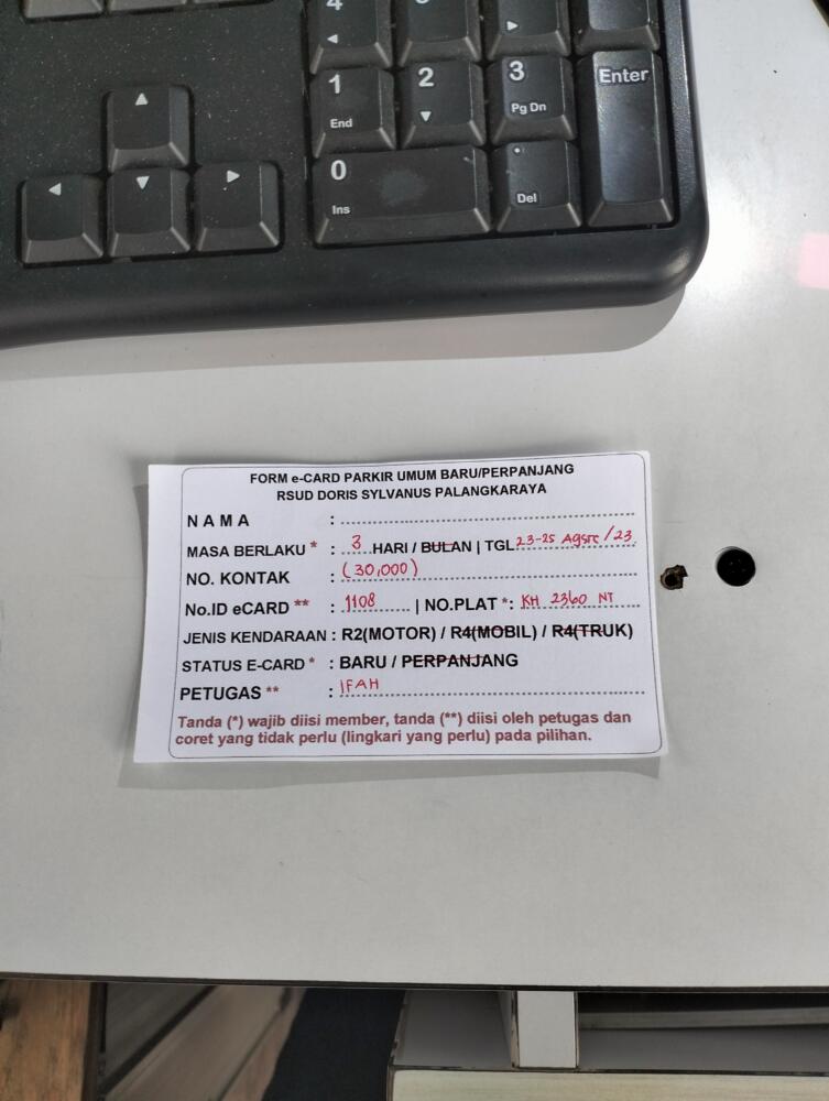MEMBER BARU/R2 (3H) 1108