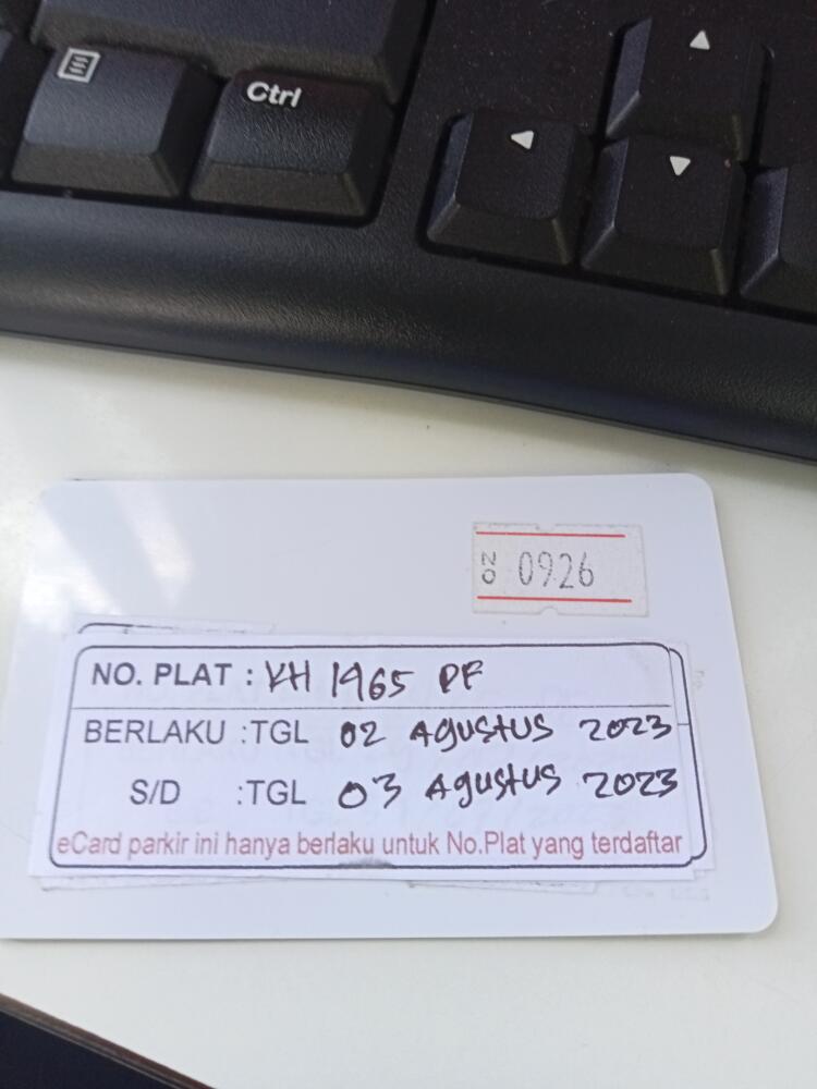 Kartu kembali ID 0926