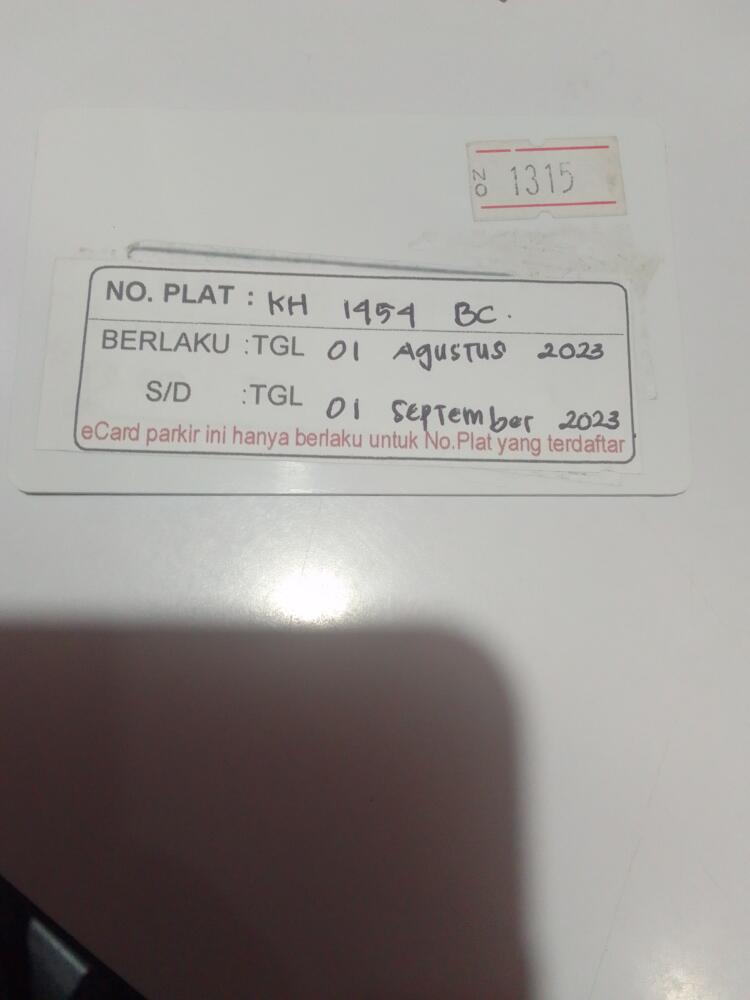 KARTU KEMBALI ID:1315