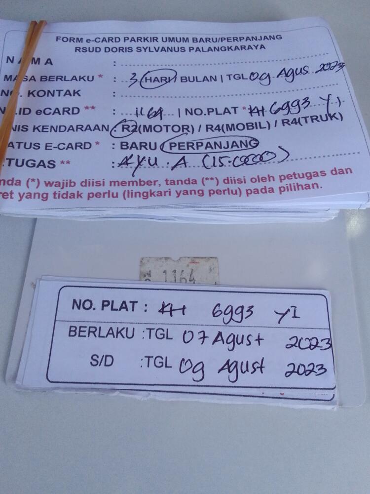 PERPANJANG KARTU ID:1164