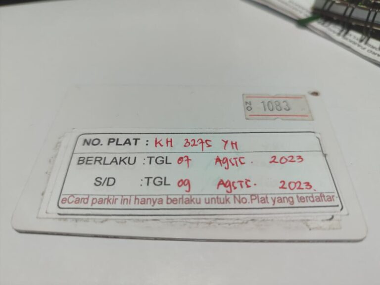 Kartu kembali id 1083