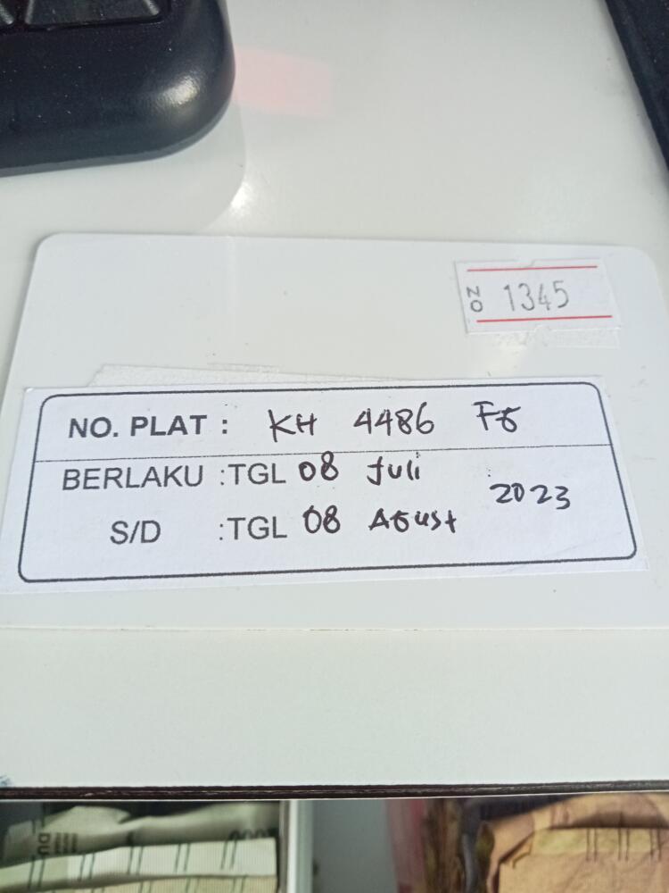 Kartu kembali ID 1345