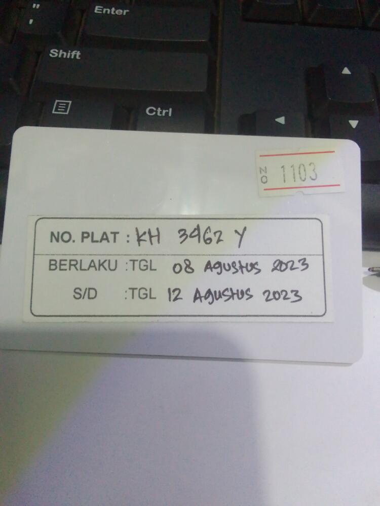 KARTU KEMBALI ID:1103