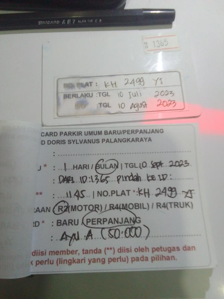 PERPANJANG KARTU ID:1365
