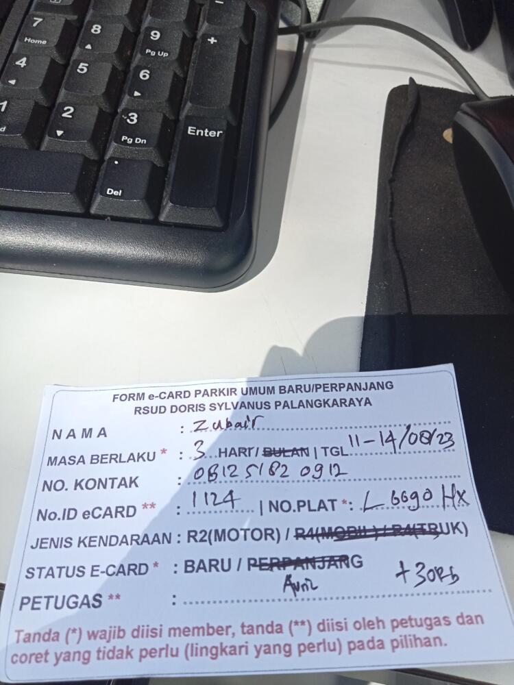 Member baru id 1124