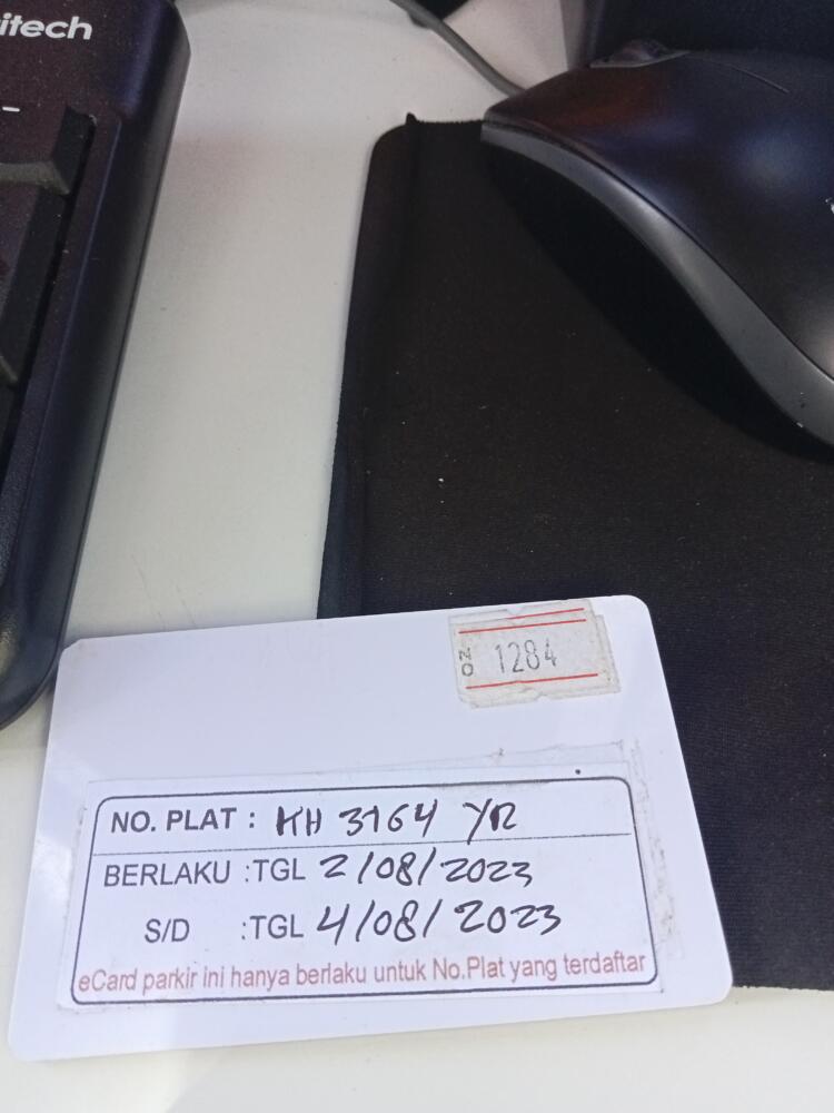 Kartu kembali ID 1284