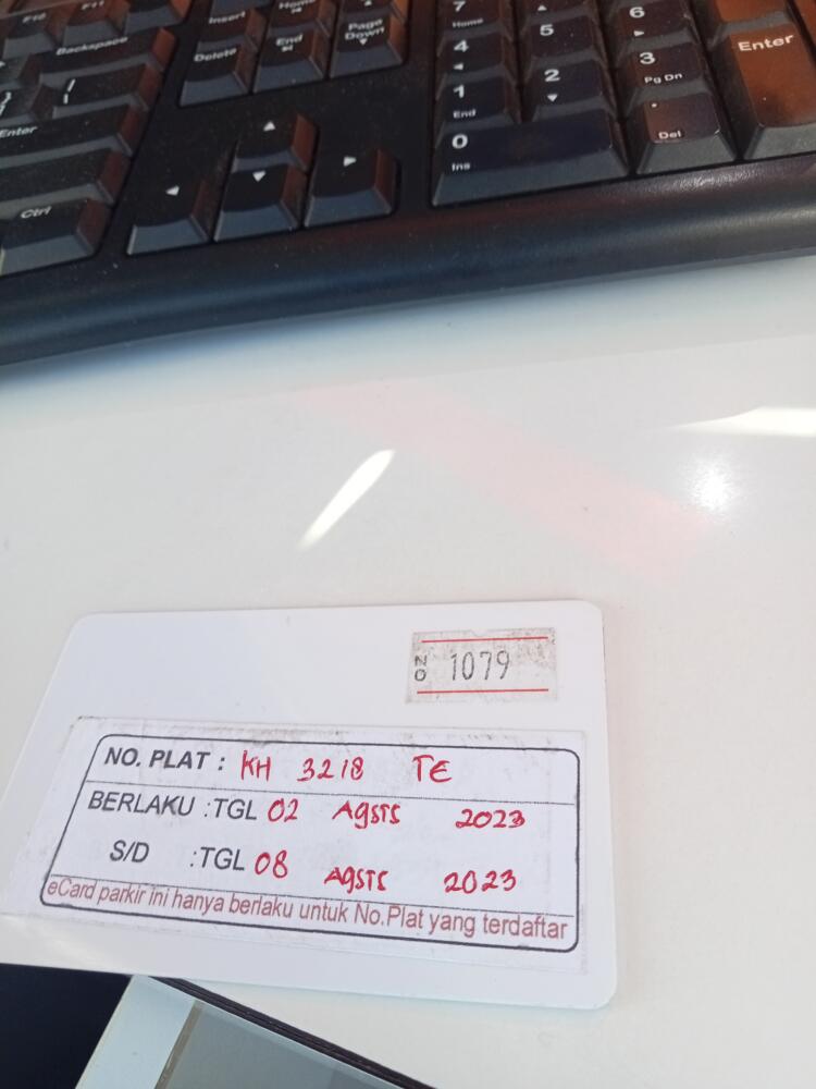 Member kembali ID 1079