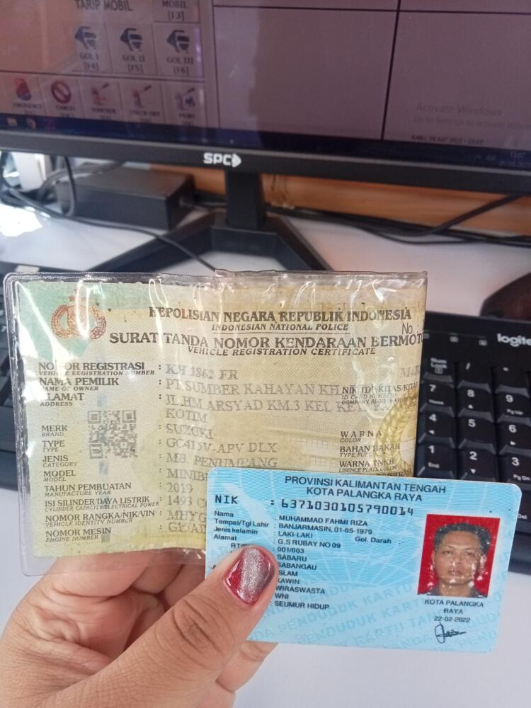 Denda Karcis Hilang R4