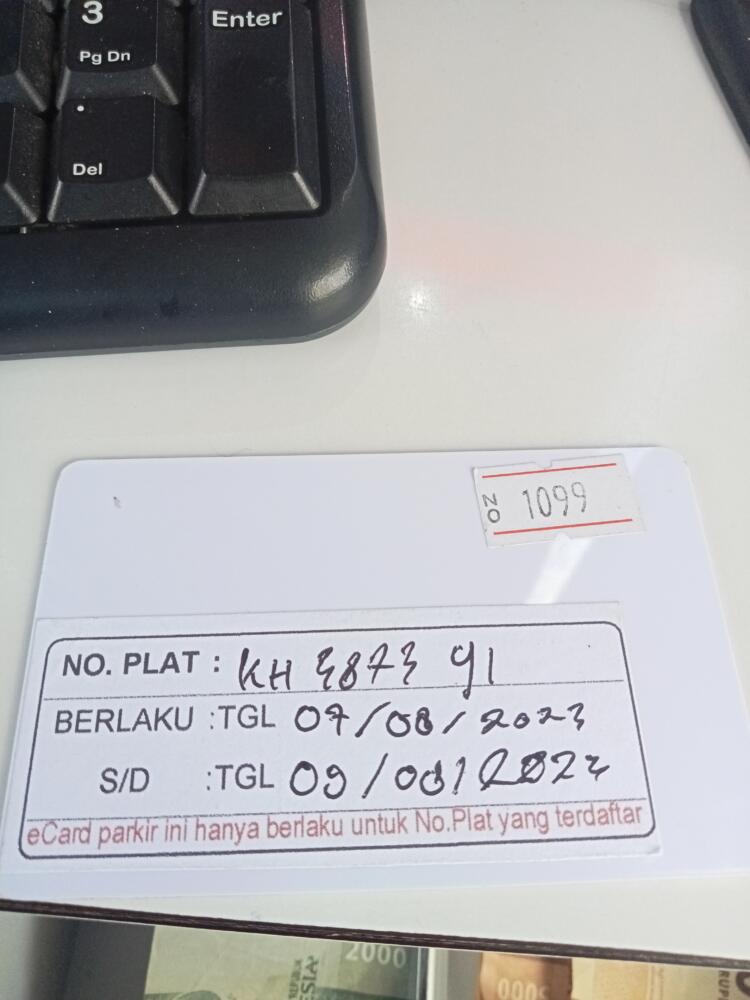 Kartu kembali ID 1099