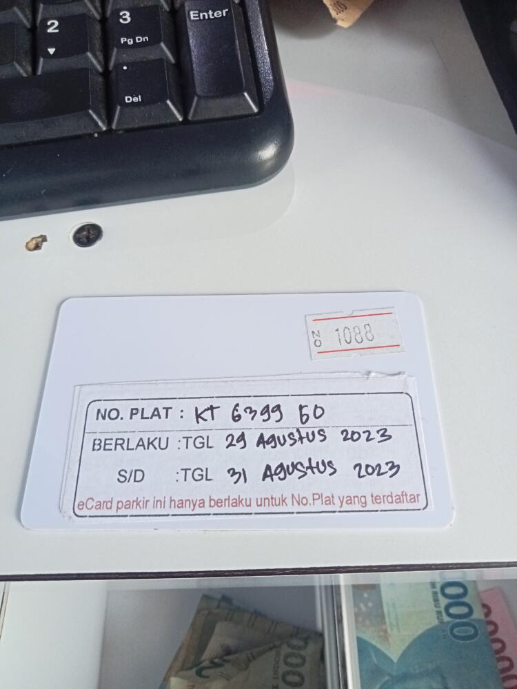 Kartu kembali R2 ID 1088