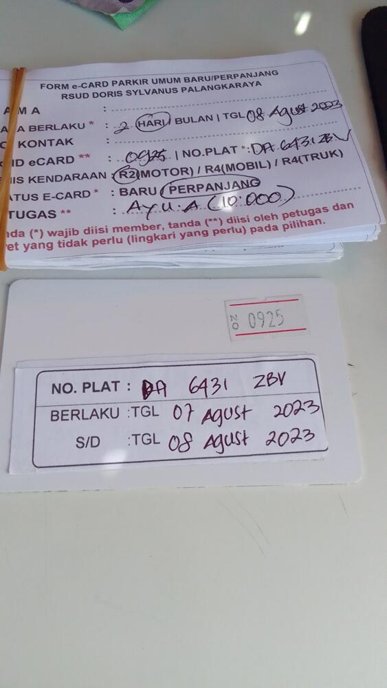 PERPANJANG KARTU ID:925