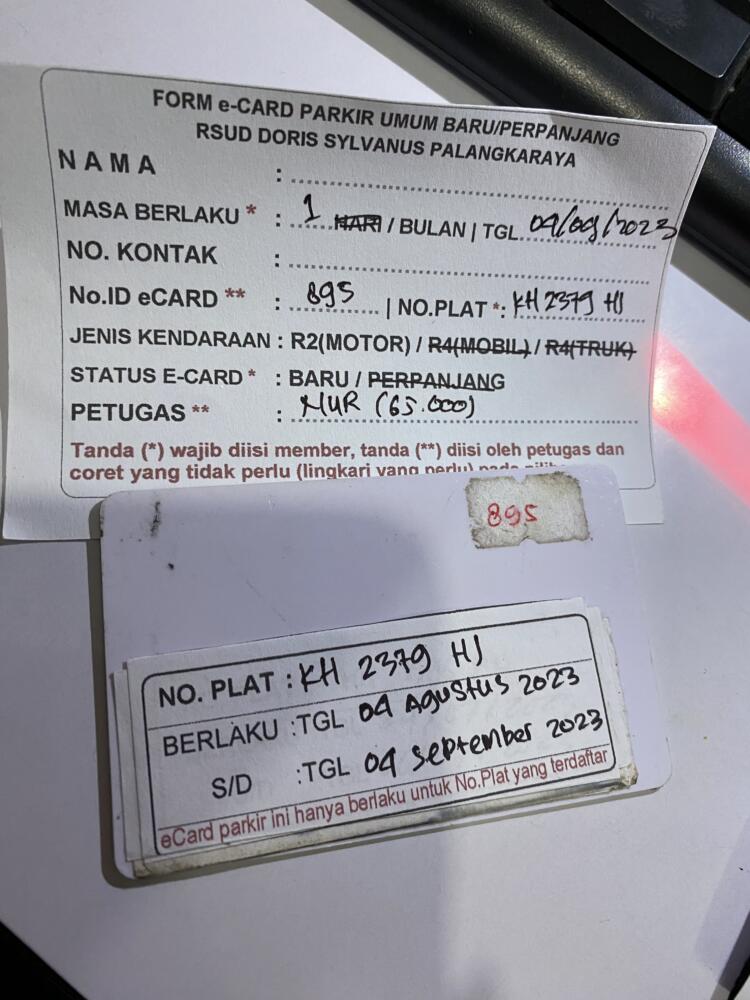 Member umum baru ID 895