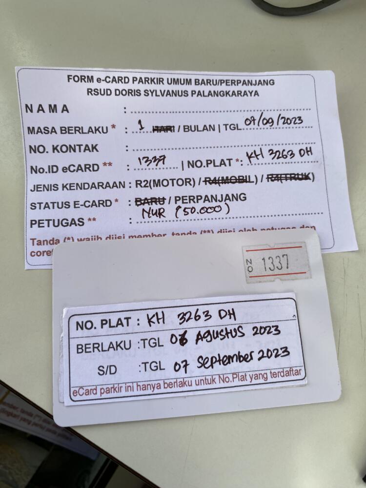 Member perpanjang ID 1337