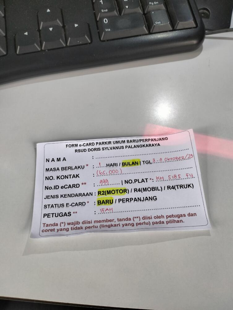 MEMBER BARU/R2 (1B) 999