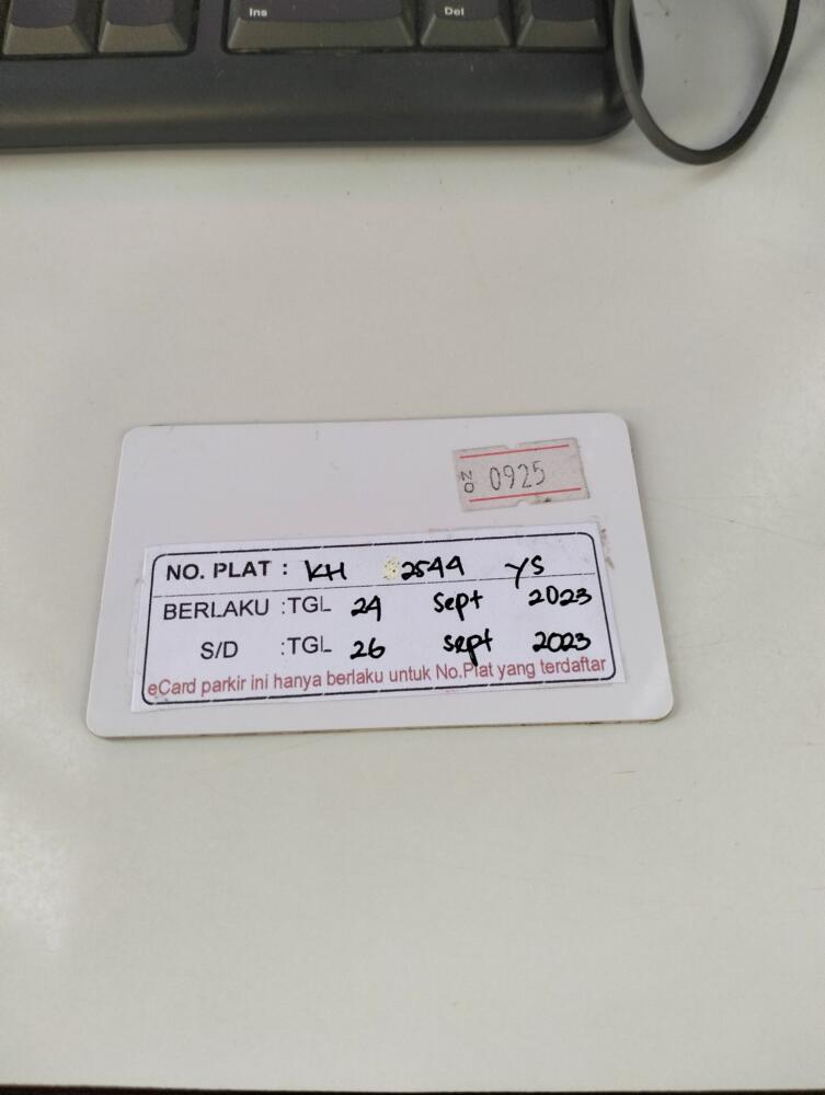 KARTU KEMBALI 925