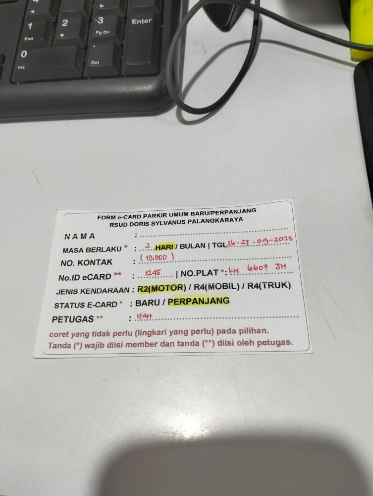 PERPANJANG MEMBER 1245