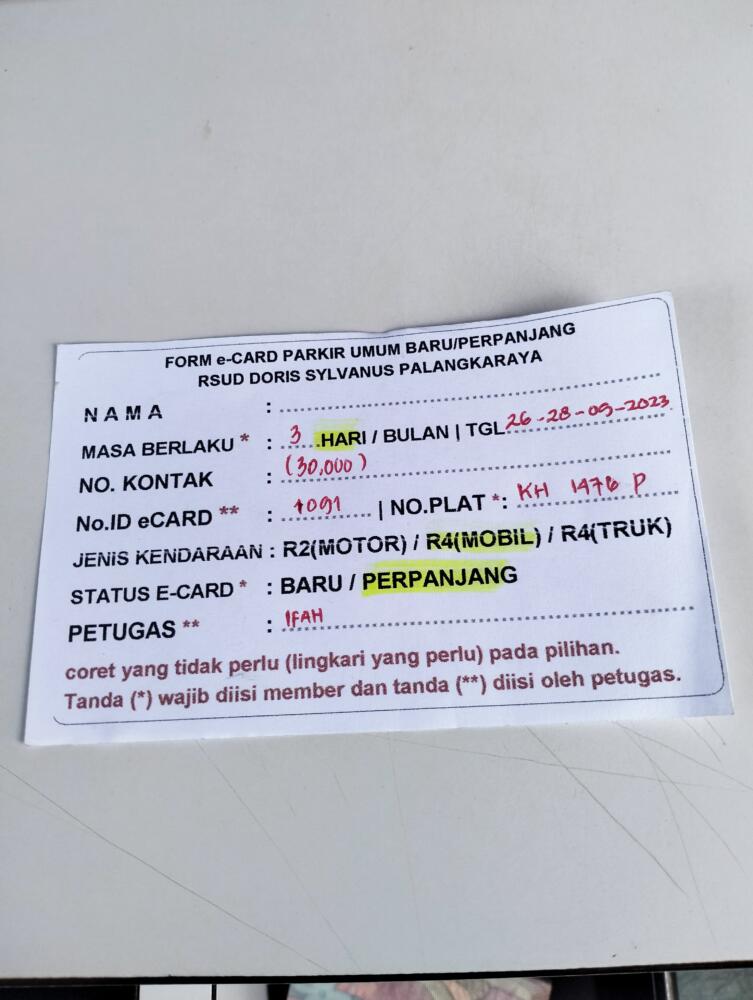 PERPANJANG MEMBER 1091