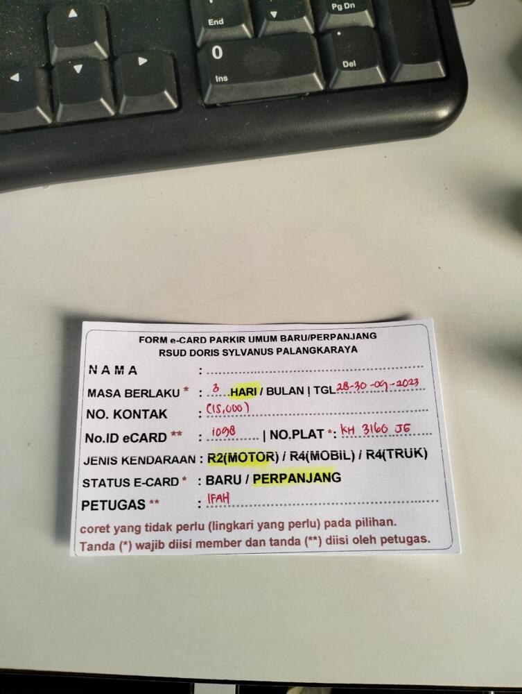 PERPANJANG MEMBER 1098