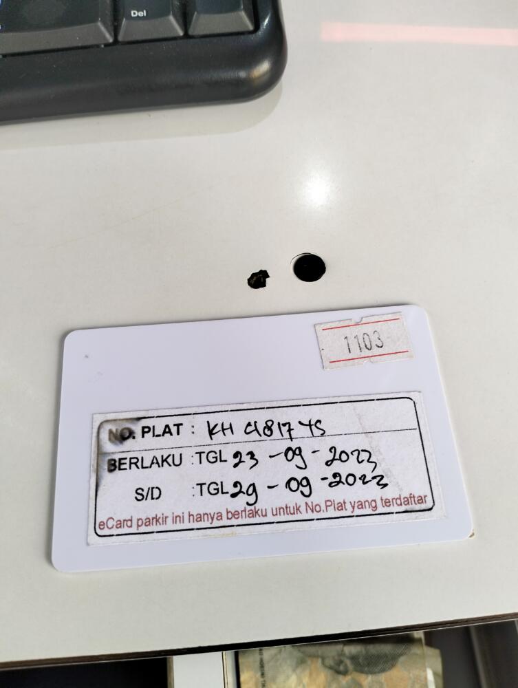 KARTU KEMBALI 1103