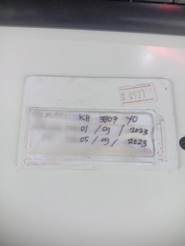 Kartu member kembali id 927