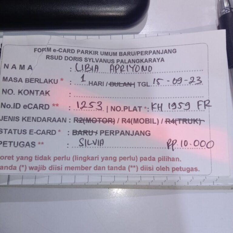 Perpanjang member id 1253