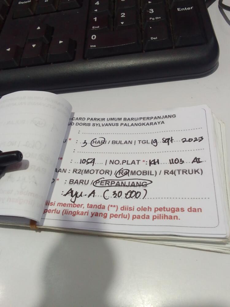 PERPANJANG KARTU ID:1054