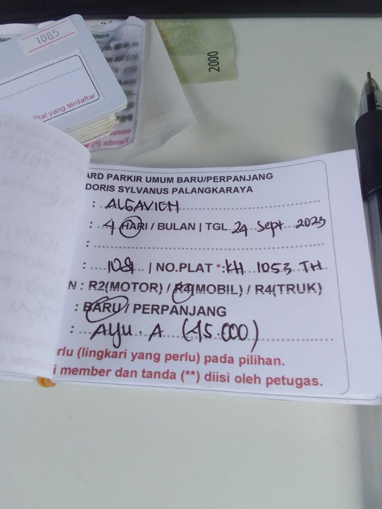 kARTU MEMBER BARU ID:1081