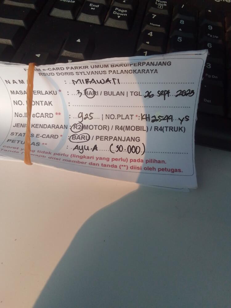 KARTU MEMBER BARU ID:925