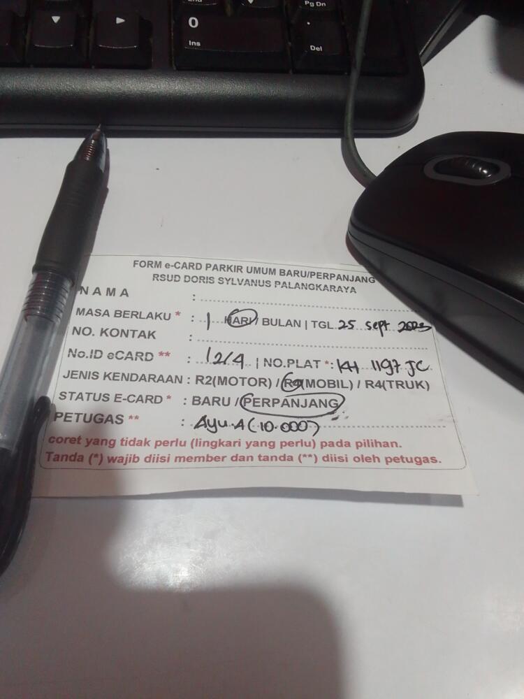 PERPANJANG KARTU ID:1214