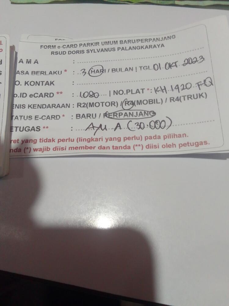 PERPANJANG KARTU ID:1080