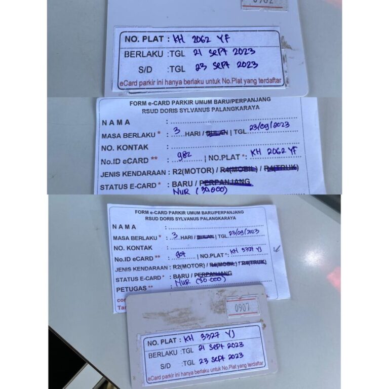 Kartu member baru ID 982 & 907