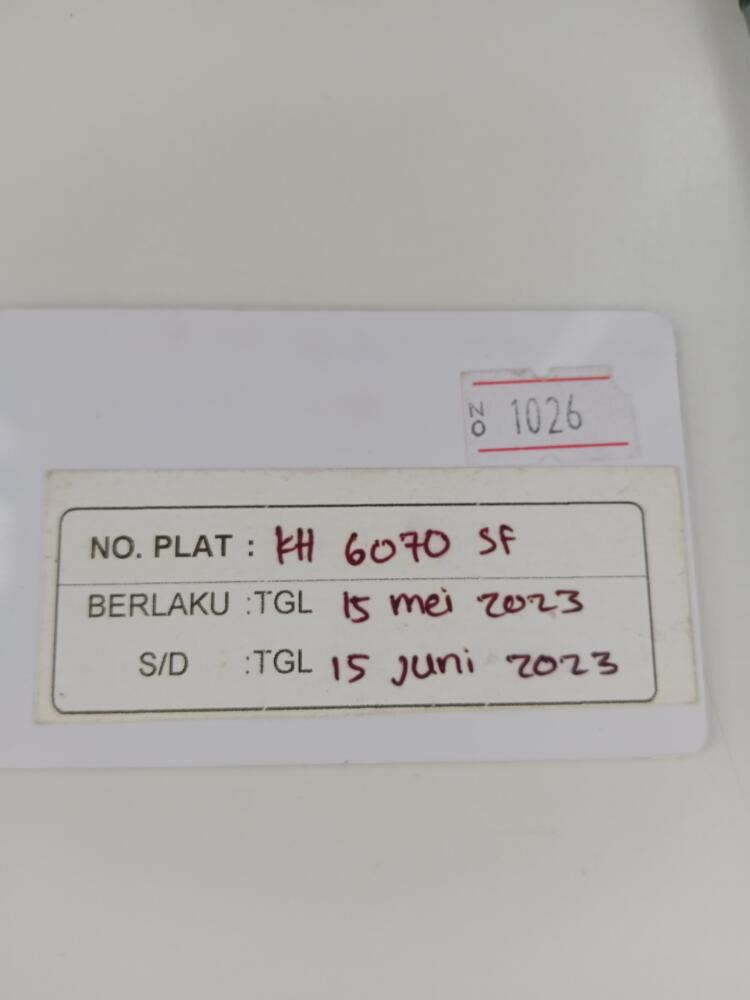 Kartu kembali tanpa uang jaminan