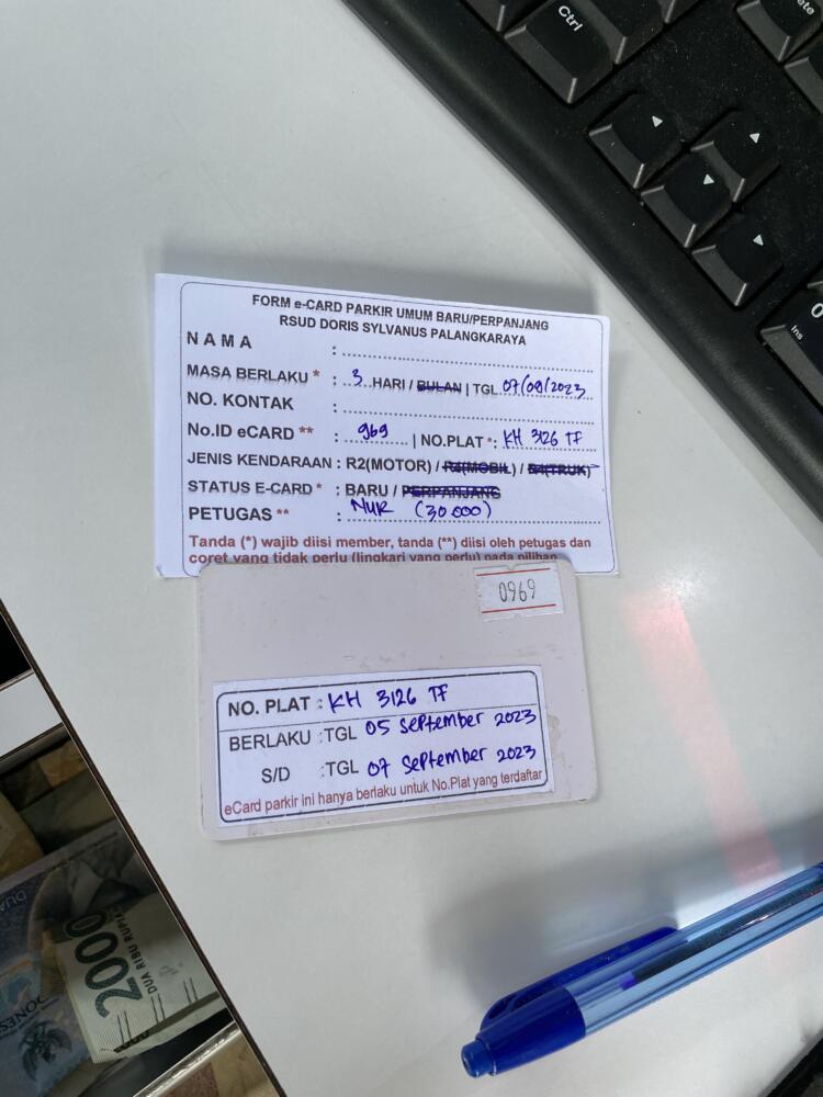 Kartu member baru ID 969