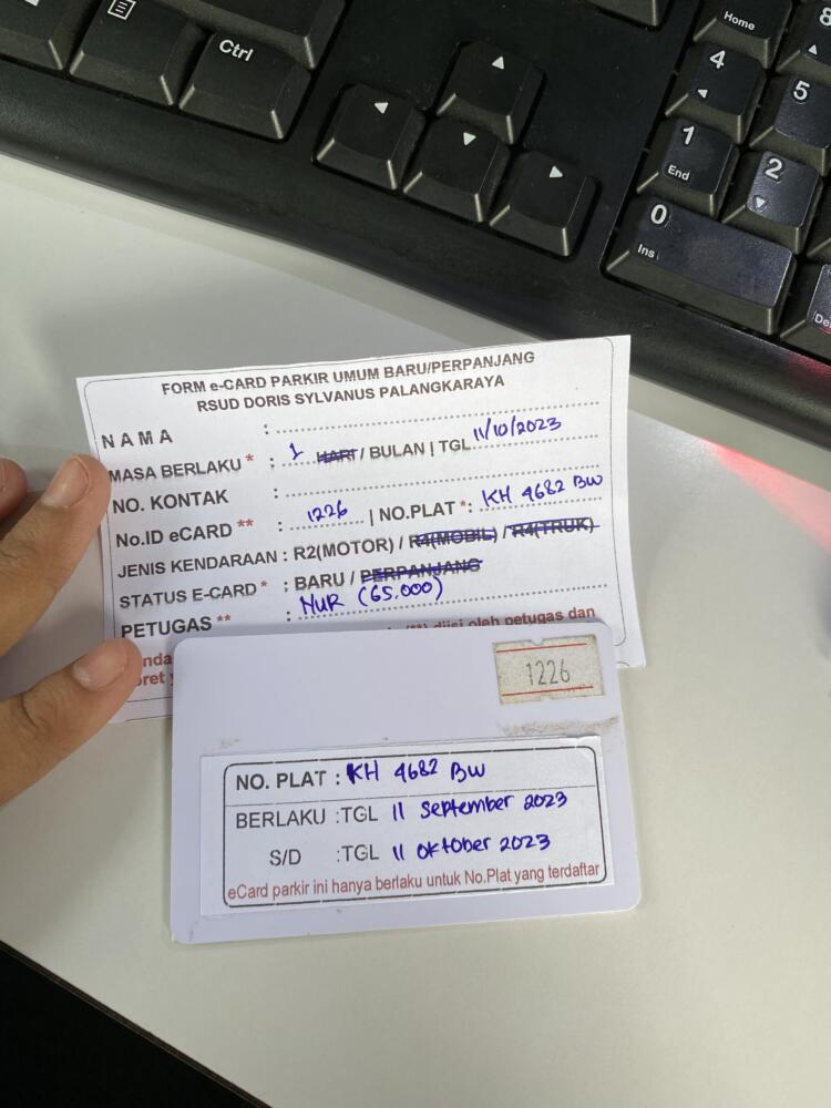 Kartu member baru ID 1226
