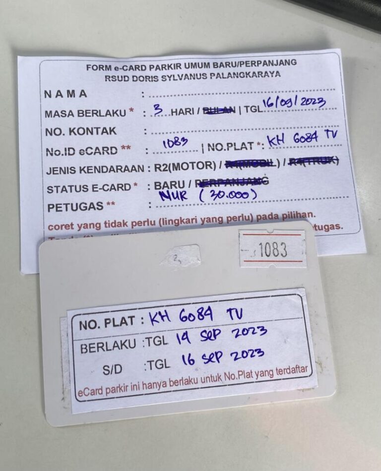 Kartu member baru ID 1083