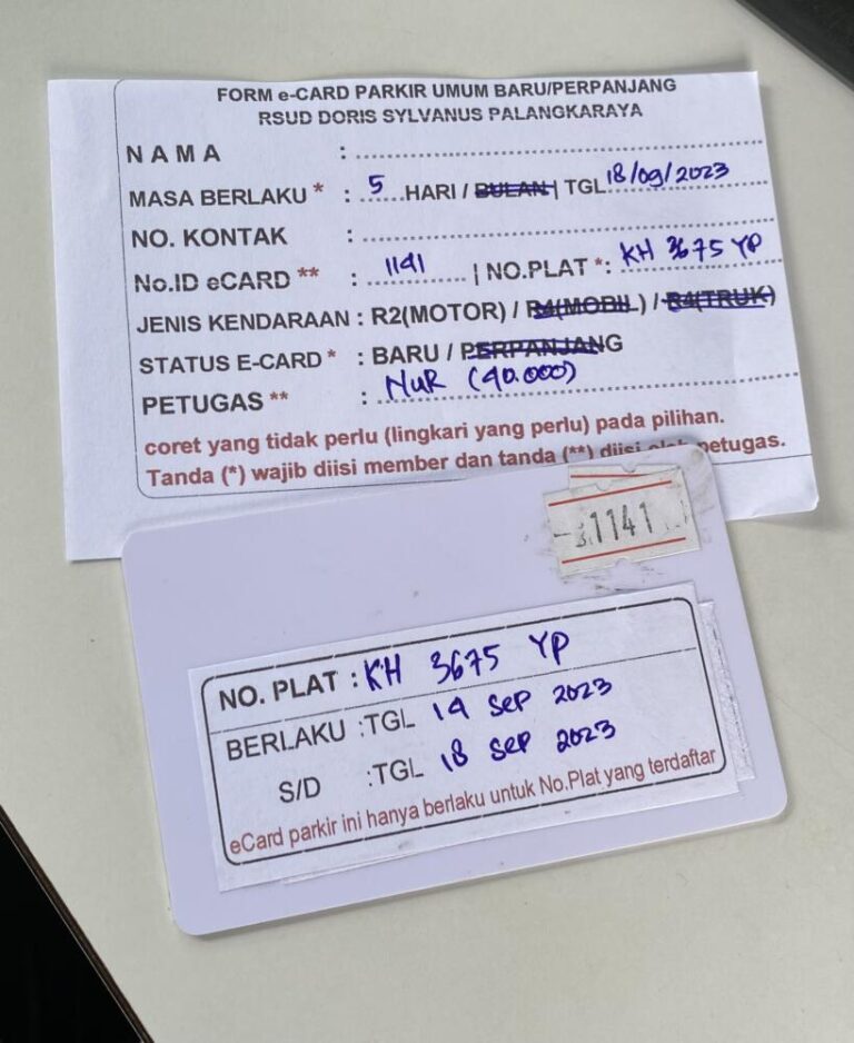 Kartu member baru ID 1141