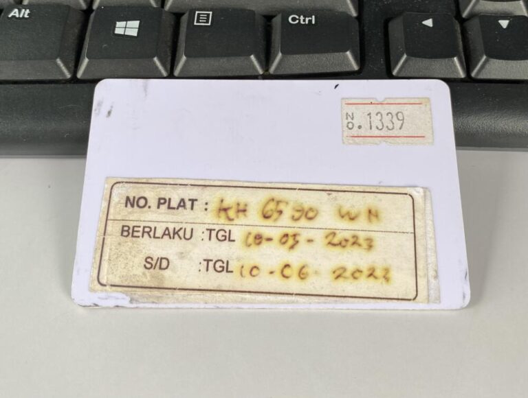 Kartu kembali ID 1339