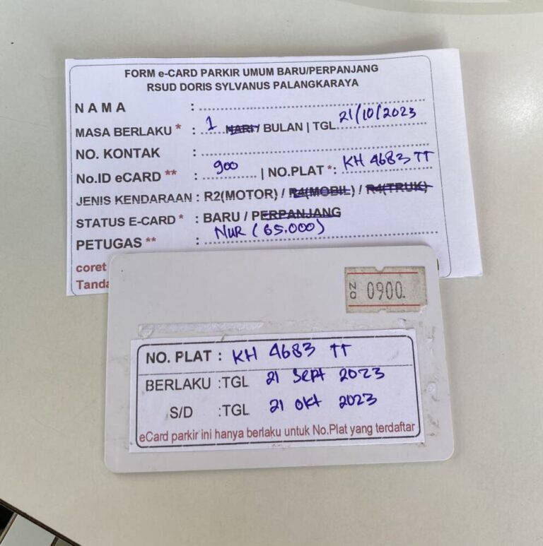 Kartu member baru ID 900