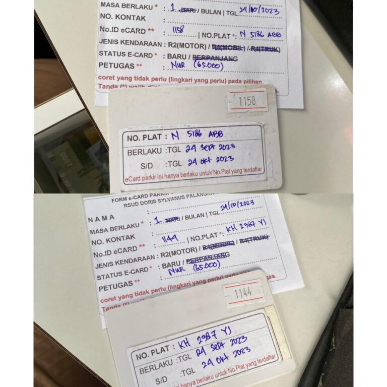 Kartu member baru R2 ID 1158 & 1144