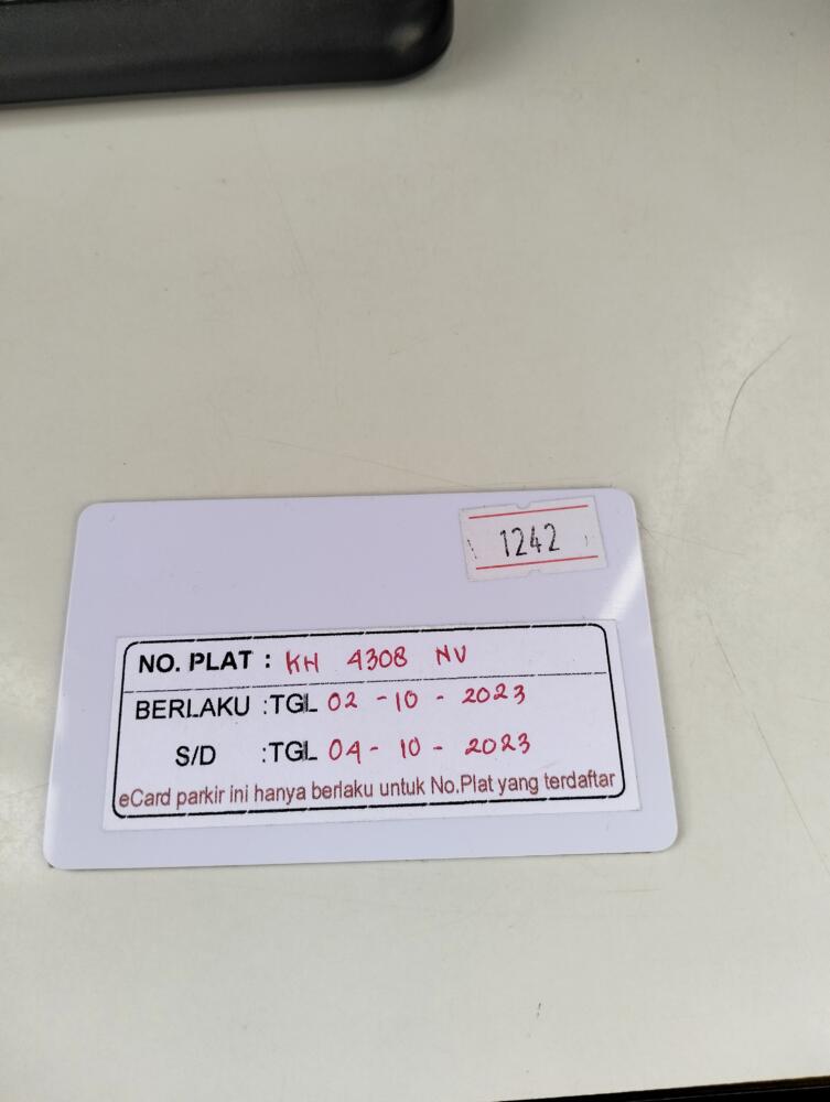 KARTU KEMBALI 1242