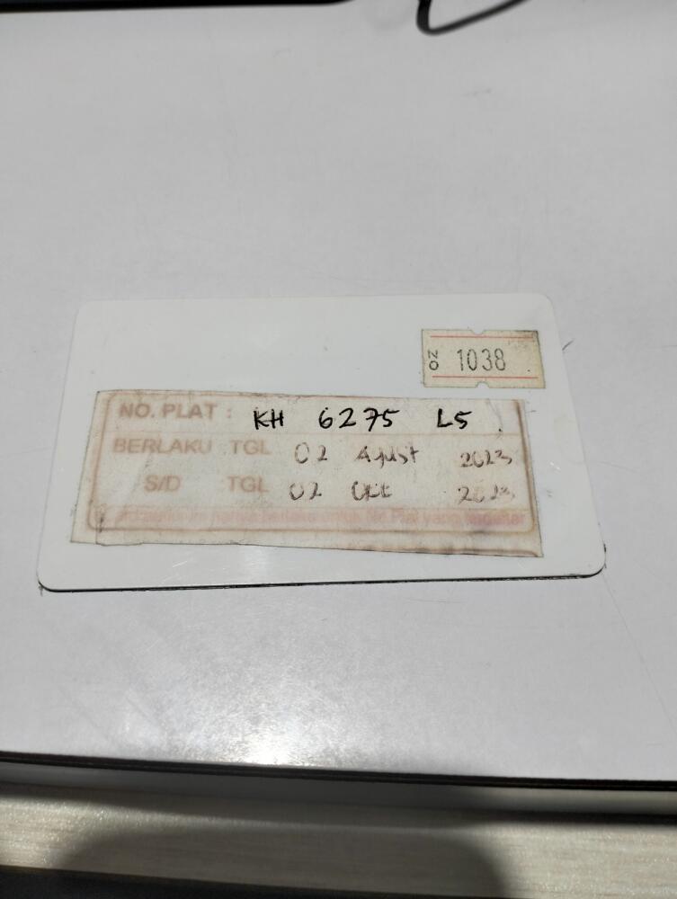 KARTU KEMBALI 1038