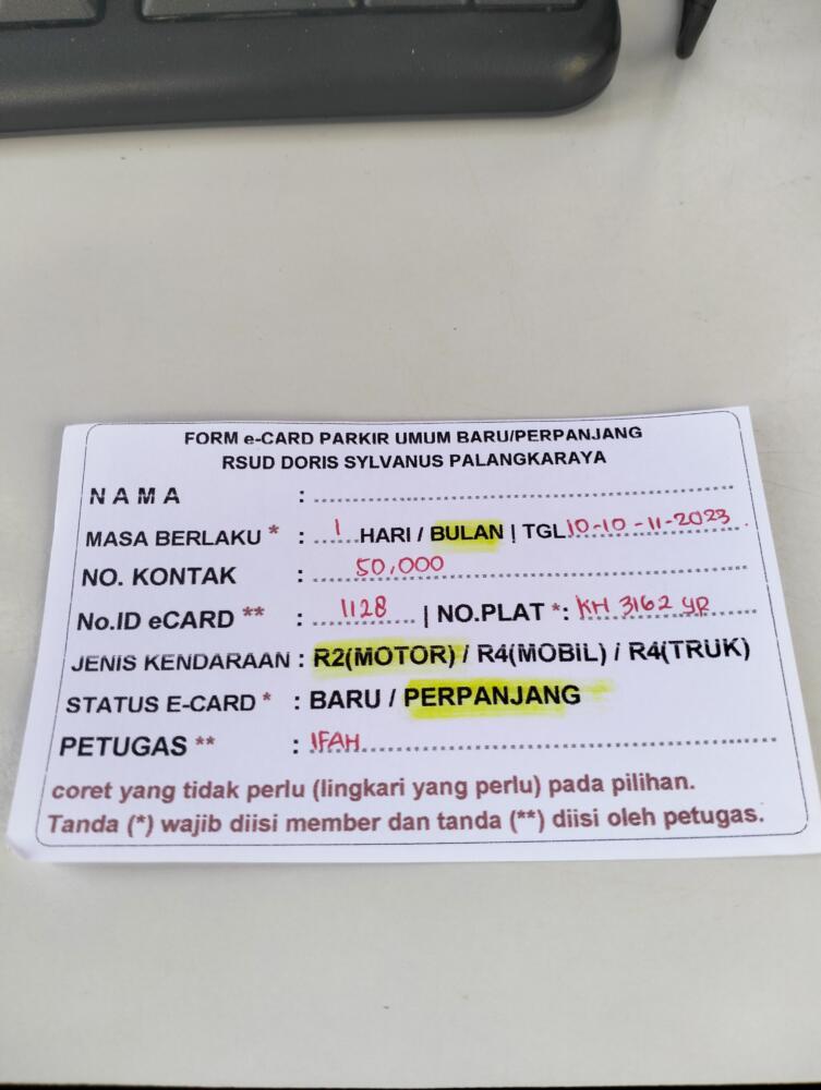 PERPANJANG MEMBER 1128